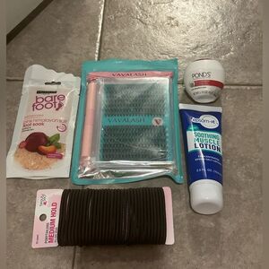 BEAUTY BUNDLE Lashes Elastic Ponds Face Cream Epsom lotion